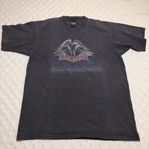 Vintage Harley Davidson "VENTURA CALIFORNIA" Rocker T-Shirt - 1995 Men Size XL